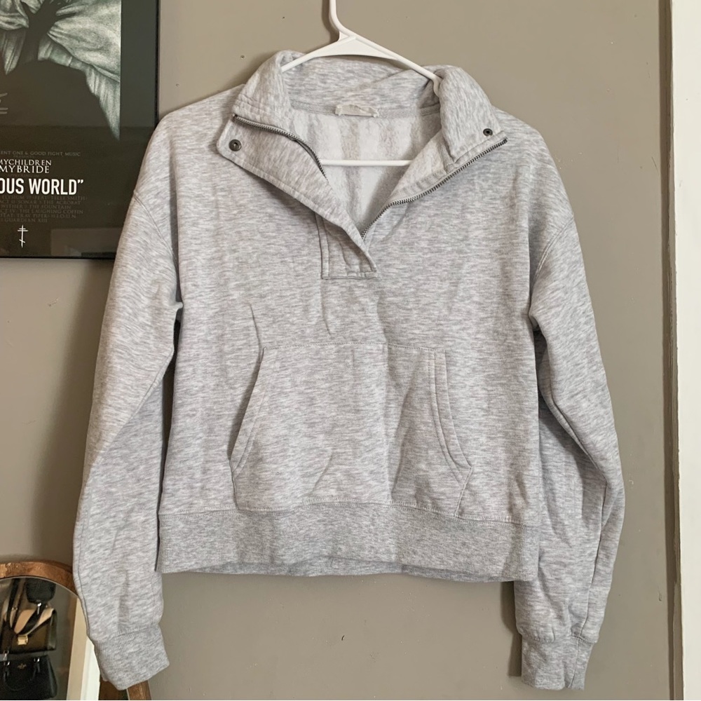 quarter zip sweatshirt